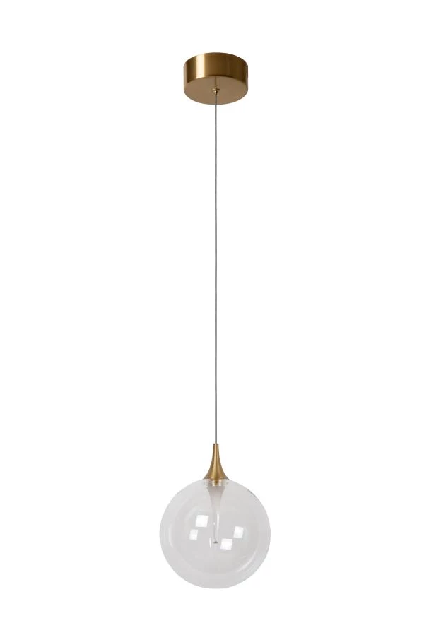 Lucide Premium GISELA - Pendant light - Ø 16 cm - LED - 1x5W 2700K - Transparant - turned off